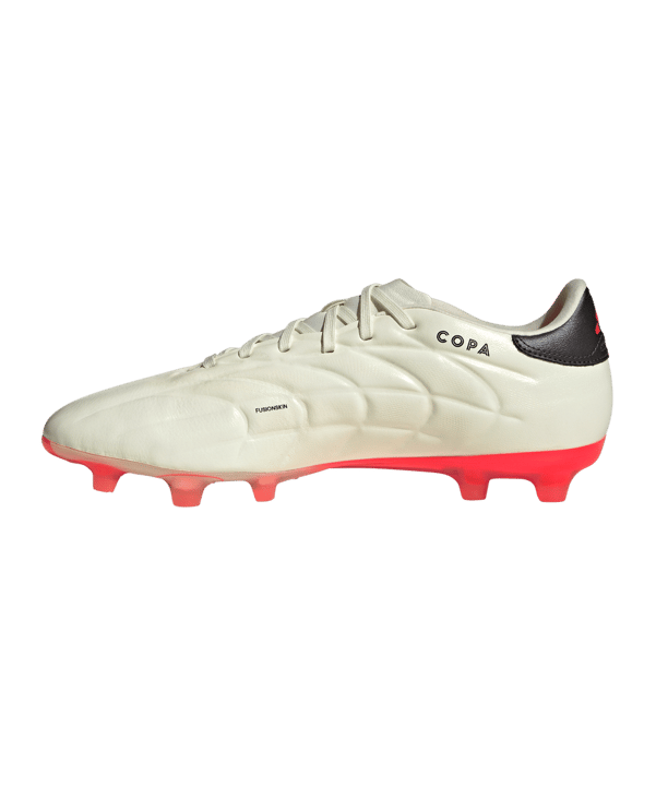 adidas COPA Pure 2 Pro FG Solar Energy Weiss Schwarz Rot - weiss