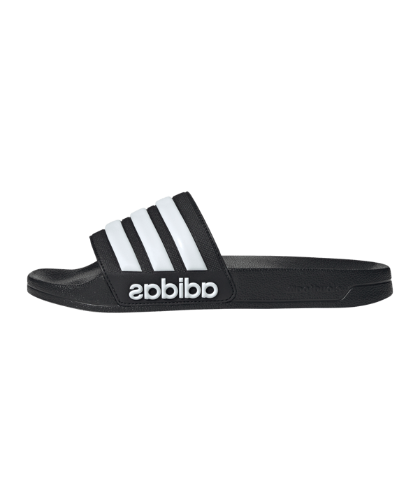 adidas Cloudfoam Adilette Shower Regular Schwarz - schwarz