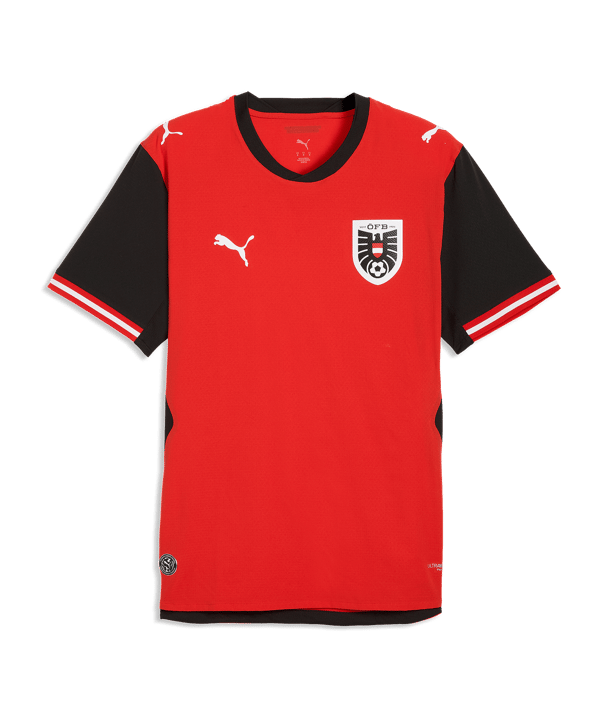 PUMA ÖFB Österreich Authentic Trikot Home WM 2026 Rot F01 - rot