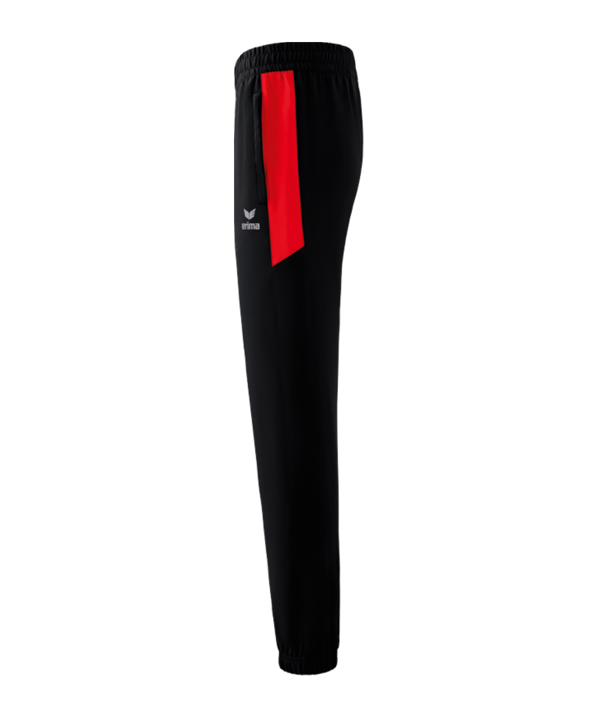 Erima Six Wings Präsentationshose Kids Schwarz Rot - schwarz