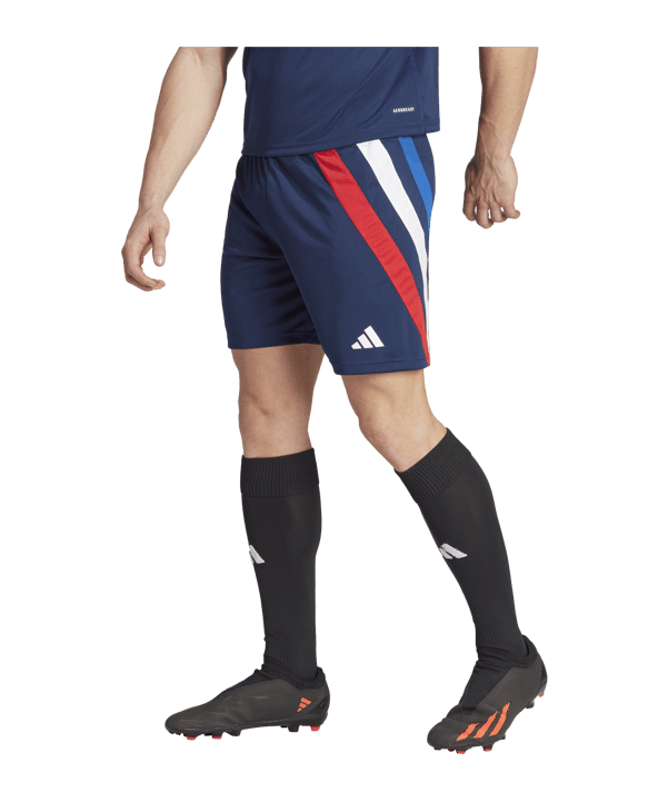 adidas Fortore 23 Short Blau Rot - blau