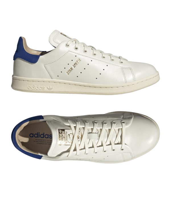 adidas Originals Stan Smith Lux Weiss Blau - weiss