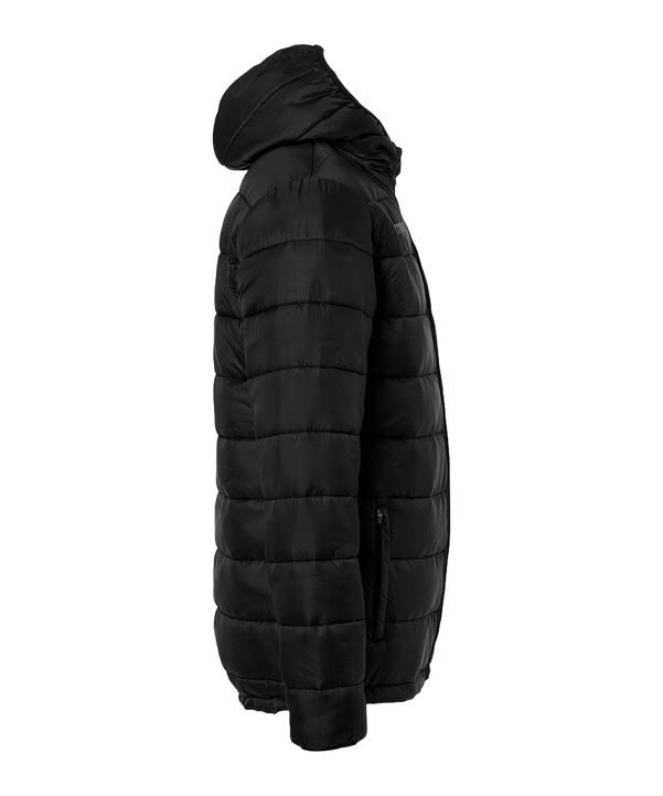 Kempa Puffer Kapuzenjacke Schwarz F01 - schwarz
