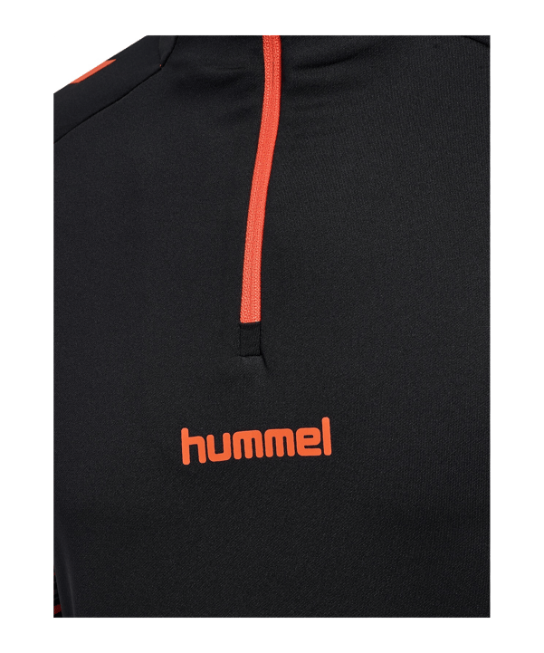 Hummel Blaze Pro Training Half Zip Sweatshirt Schwarz F2442 - schwarz