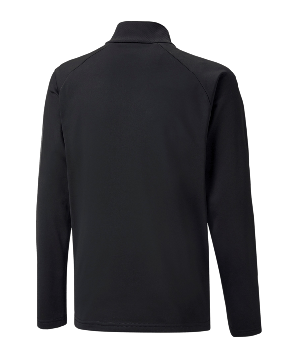 PUMA teamLIGA HalfZip Sweatshirt Kids Schwarz F03 - schwarz
