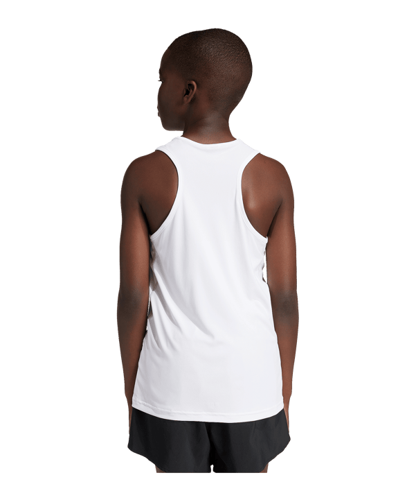 adidas Team Canottiera Kids Bianco - bianco