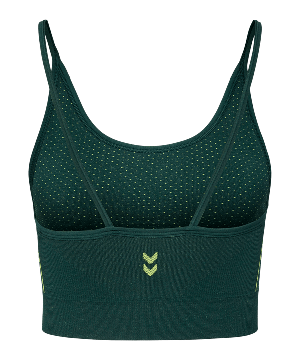 Hummel MT Zone Seamless Sport-BH Damen Grün F6186 - gruen