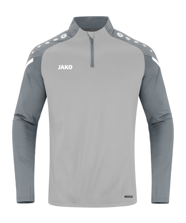 JAKO Performance Ziptop Grau Grau F845 - grau