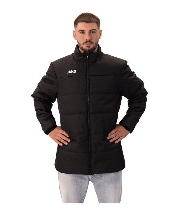 JAKO Team Giacca per allenatore Nero C800 - nero