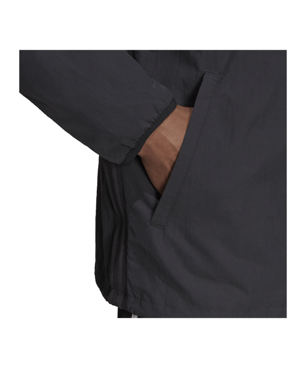 adidas Real Madrid Coachjacke Schwarz - schwarz