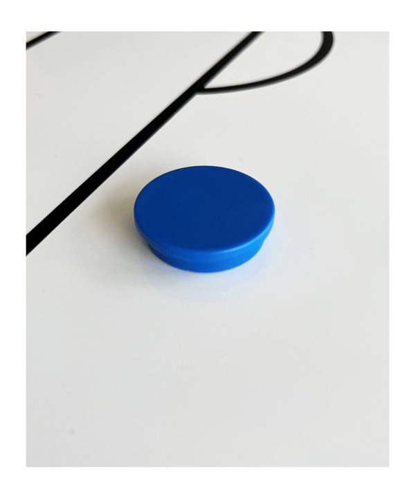 Cawila PRO Rundmagnet 10er Set 30mm Blau - blau