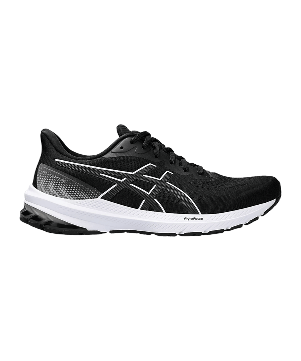 Asics GT-1000 12 Schwarz Weiss F004 - schwarz