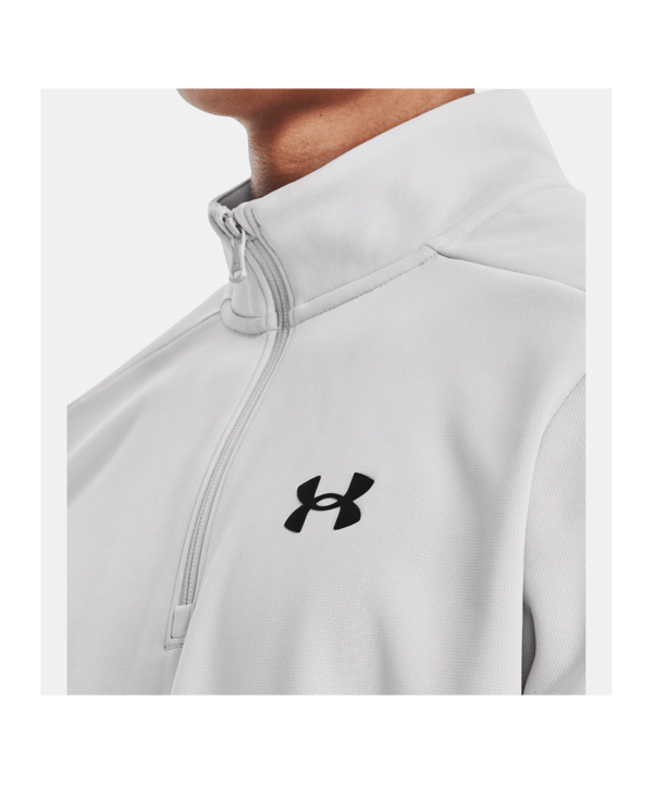 Under Armour Fleece 1/4 Zip Sweatshirt Grau F014 - grau