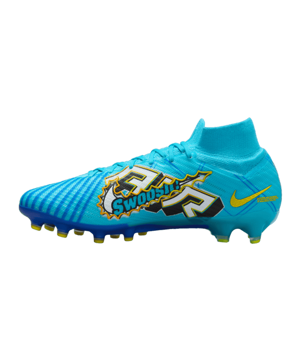Nike Air Zoom Mercurial Superfly IX Elite AG-Pro Mbappe Signature Blau F400 - blau