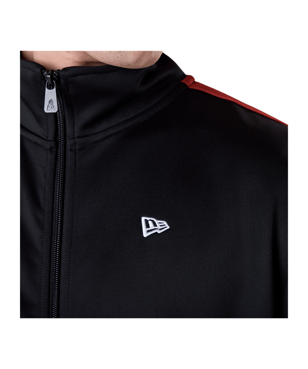 New Era NBA Chicago Bulls Trainingsjacke Schwarz - schwarz