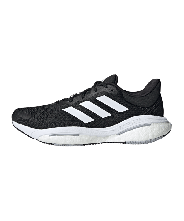 adidas Solar Glide 5  Schwarz Weiss Laufschuh - schwarz