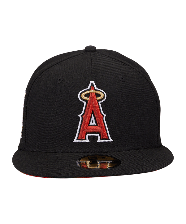 New Era Anaheim Angels 60th 59Fifty Cap Schwarz - schwarz