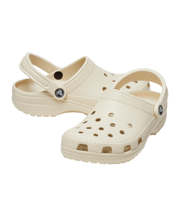 Crocs Classic Clog Badelatsche Beige - beige