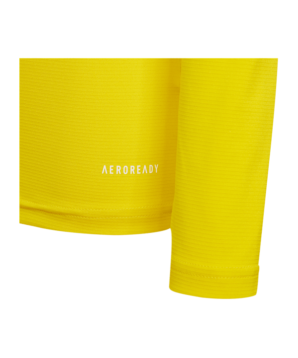 adidas Team Base Top langarm Kids Gelb - gelb