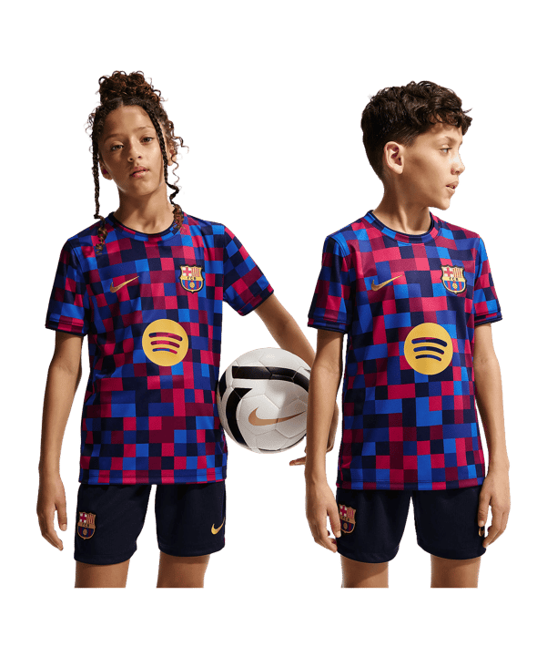 Nike FC Barcelona Prematch T-Shirt 2026/2027 Kids Rot F621 - rot