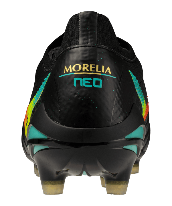 Mizuno Morelia Neo V Beta Japan FG Bright Black Zwart K00 - zwart