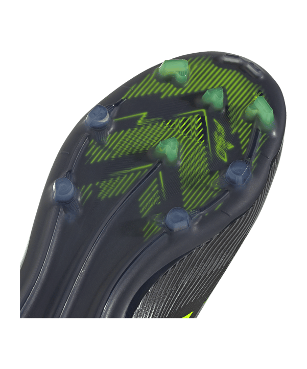 adidas F50 Elite FG Electric Stealth Kids Schwarz - schwarz