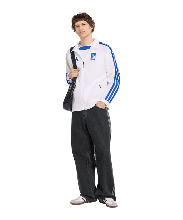adidas Grèce Anthem Veste Blanc - blanc