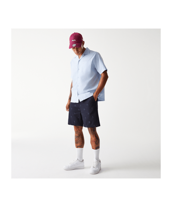 New Era MLB New York Yankees Monogram Short Blau - blau