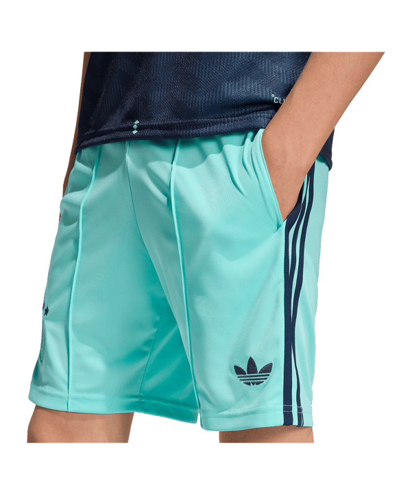 adidas DFB Deutschland Short Away WM 2026 Kids Türkis - tuerkis