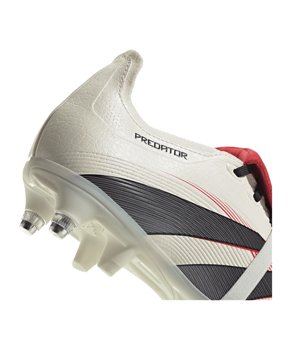 adidas Predator League FT SG Champagne Weiss Schwarz - weiss