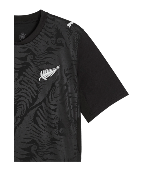 PUMA NZF Nuova Zelanda Maglietta Home CM 2026 Nero C01 - nero