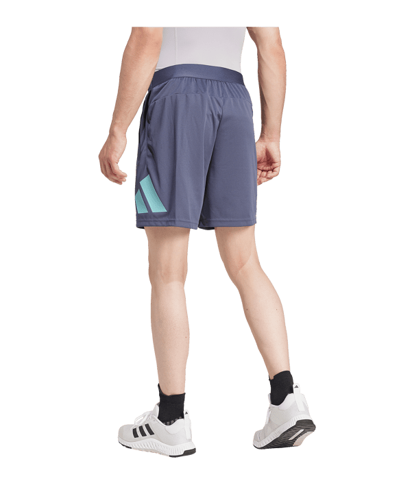 adidas Logo Short Short Blau - blau