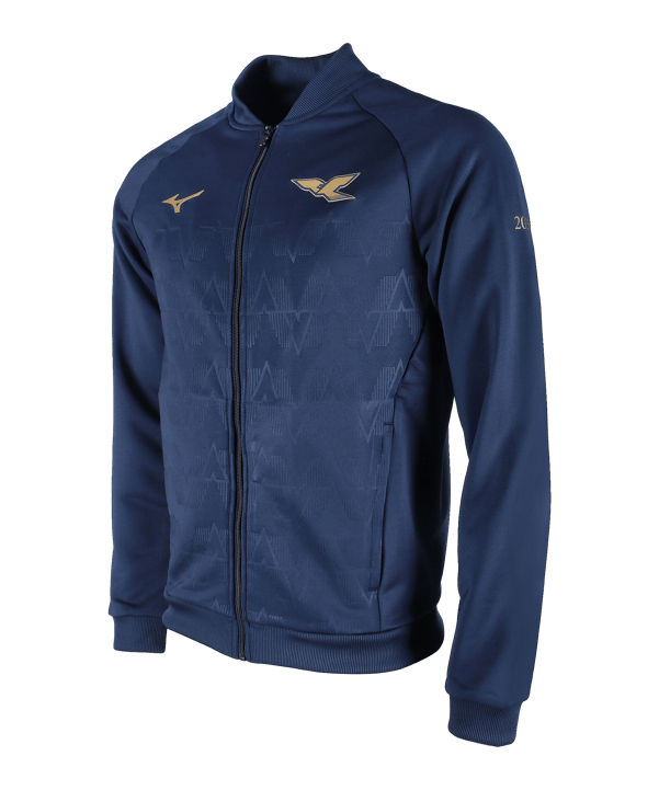 Mizuno Lazio Rom 125th Anniversary Trainingsjacke - blau