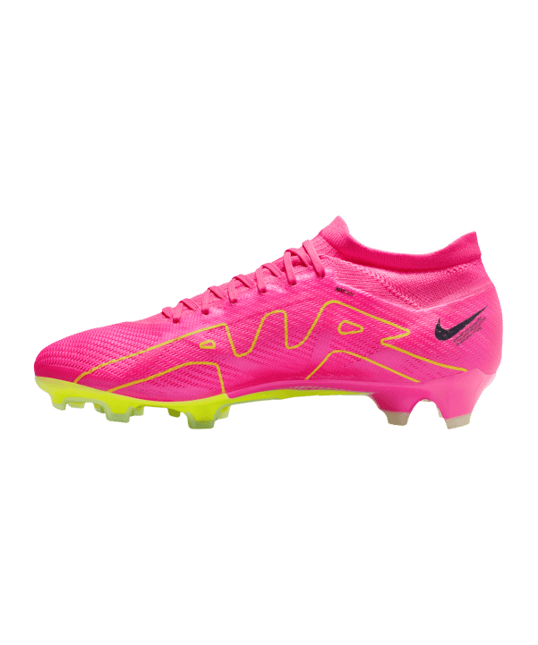 Nike Air Zoom Mercurial Vapor XV Pro FG Luminous Pink Gelb F605 - rosa