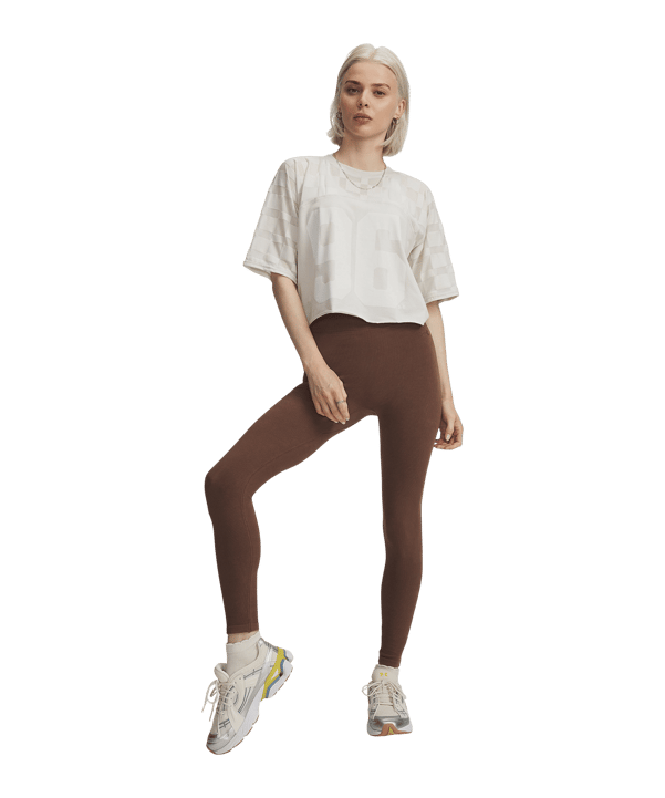 Under Armour Seamless Cotton Leggings Damen Braun F230 - braun