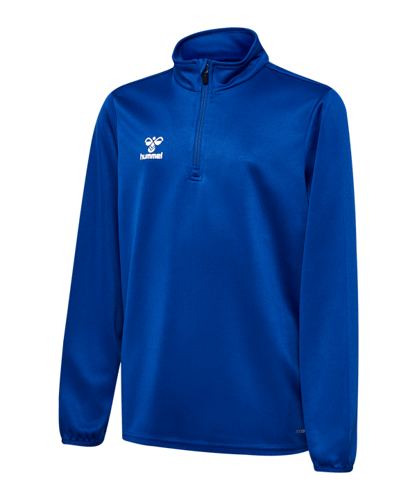 Hummel Essential Half-Zip Sweatshirt Kids Blau F7026 - blau
