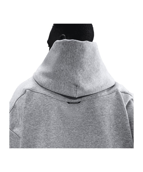 Nike Secondary Brushed Hoody Grau F063 - grau