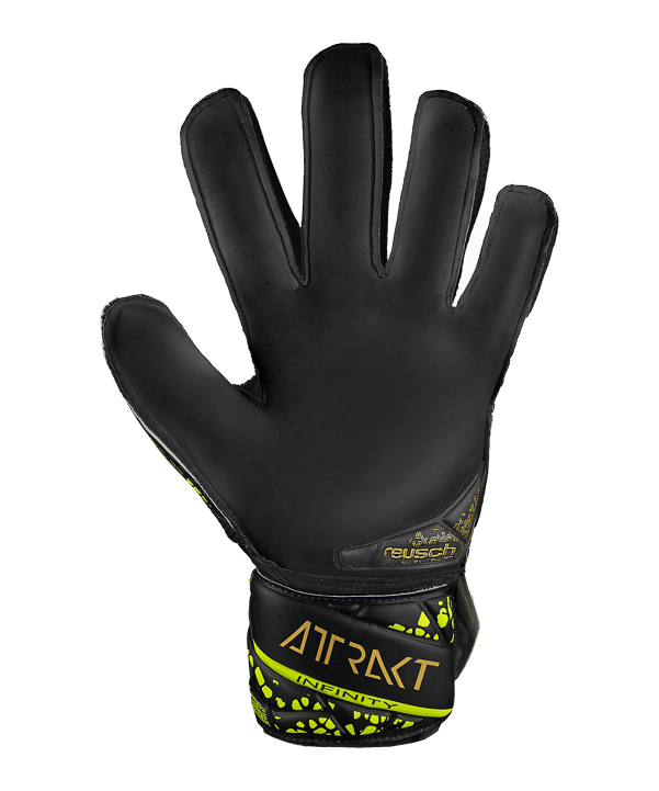 Reusch Attrakt Infinity Finger Support TW-Handschuhe Night Spark 2024 Kids F7739 - schwarz