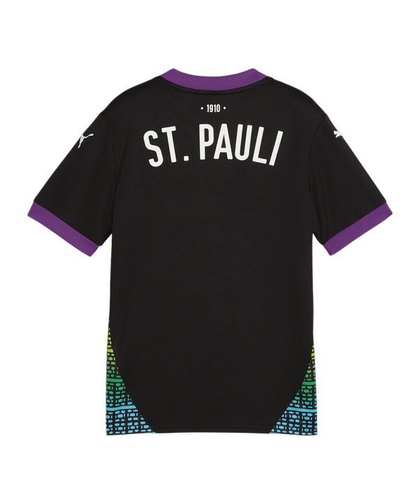 PUMA FC St. Pauli Trikot 3rd 2024/2025 Kids Schwarz F03 - schwarz