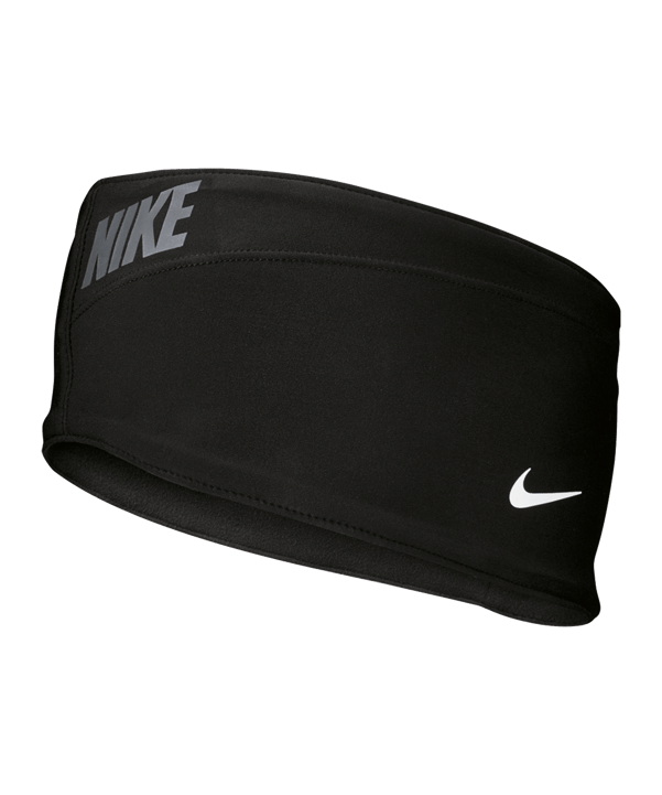 Nike Hyperstorm Stirnband Schwarz Weiss F091 - schwarz