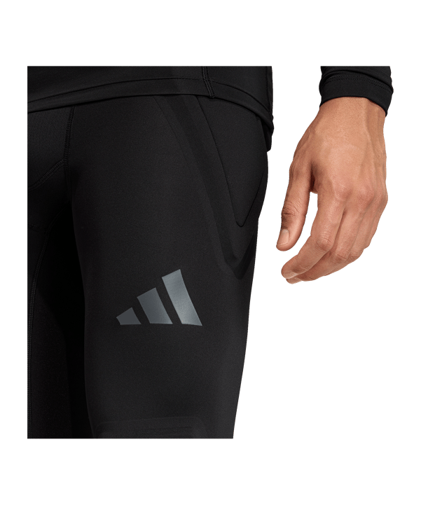 adidas Baselayer Torwarthose Schwarz - schwarz