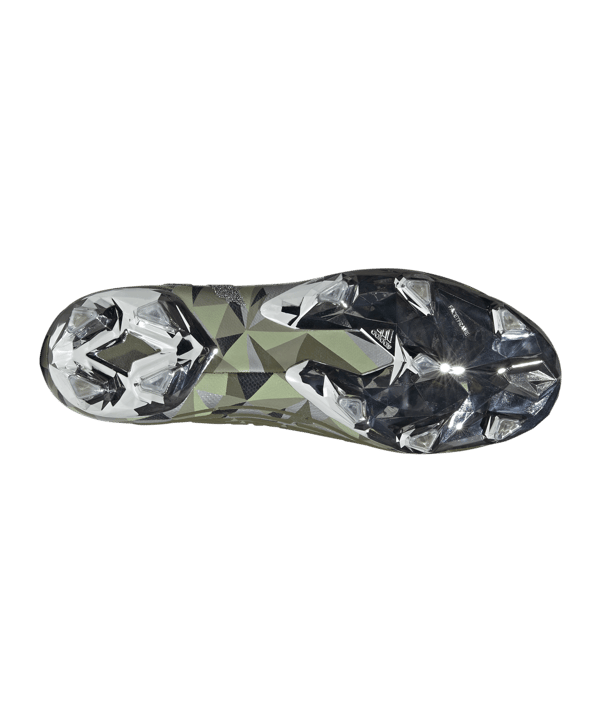 adidas Predator EDGE+ CRYSTAL FG Silber - gruen