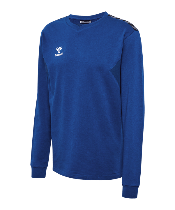 Hummel hmlAuthentic Training Sweatshirt Blau F7045 - blau