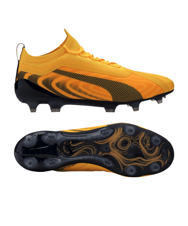 PUMA ONE Spark 20.1 FG/AG Gelb Schwarz F01 - gelb