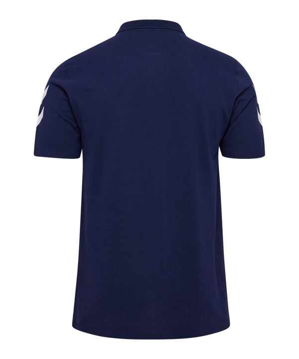 Hummel Go 2.0 Chevron Polo Blu C7026 - blu