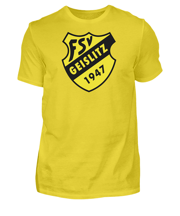 FSV Geislitz T Shirt Wappen Gelb - gelb