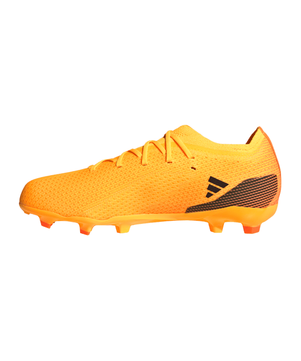 adidas X Speedportal.1 FG Heatspawn Kids Orange Gold Schwarz - gold