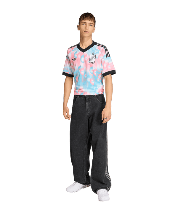 adidas KBVB Belgien Trikot Away WM 2026 Blau - blau