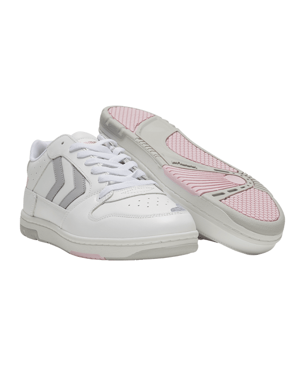 Hummel Power Play Leather Sneaker Weiss F9051 - weiss