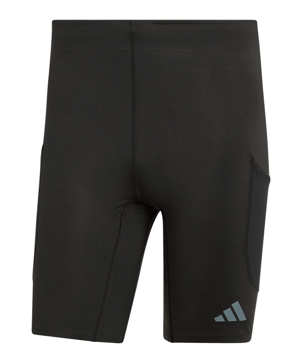 adidas Adizero Running Short Leggings Black - schwarz